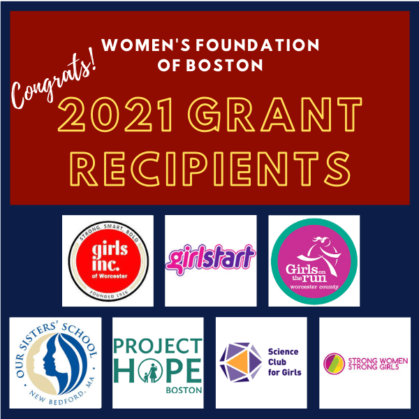Women's Foundation of Boston 2021 Grant Winners