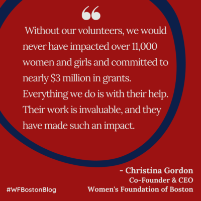 Quote from CEO Christina Gordon